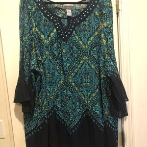 Catherine’s 4x plus size sheer blouse